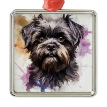 NIEDLICHER SCHWARZER AFFENPINSCHER PUPPENHUND