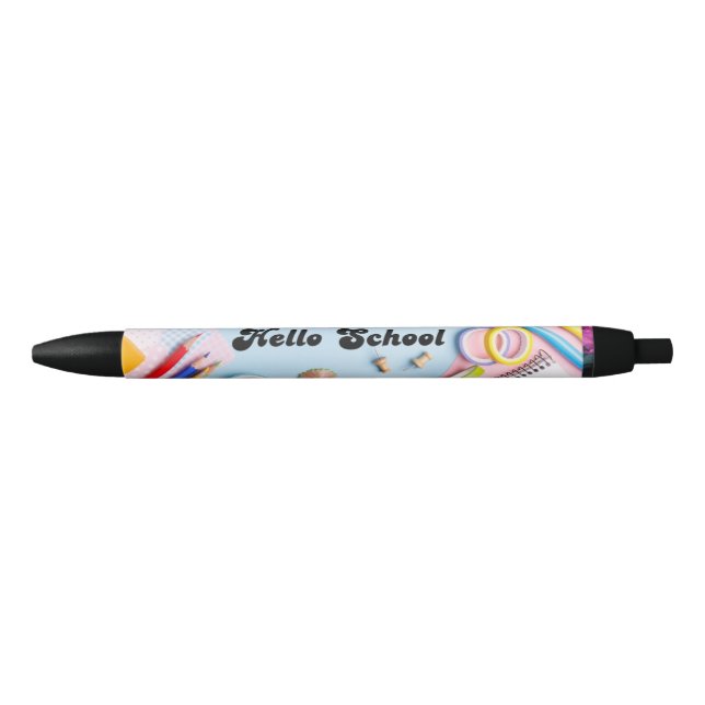 Niedlicher, schwarzer Stift für Kinder (Vorderseite)