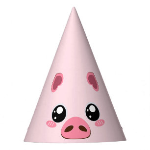Niedlicher Schwein-Partyhut Partyhütchen