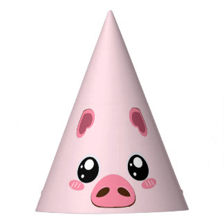 Niedlicher Schwein-Partyhut Partyhütchen