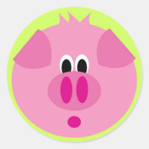 Niedlicher Schweinekleber
