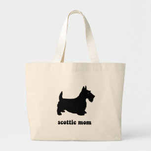 Niedlicher Scottie Jumbo Stoffbeutel