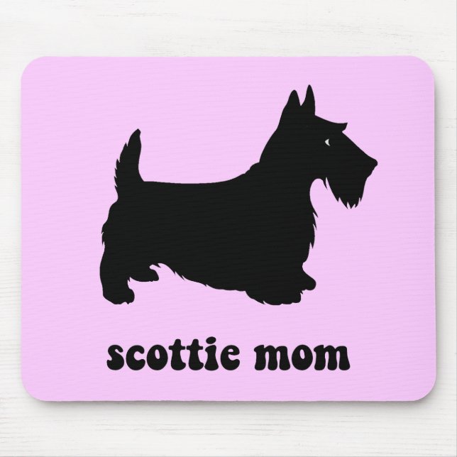 Niedlicher Scottie Mousepad (Vorne)