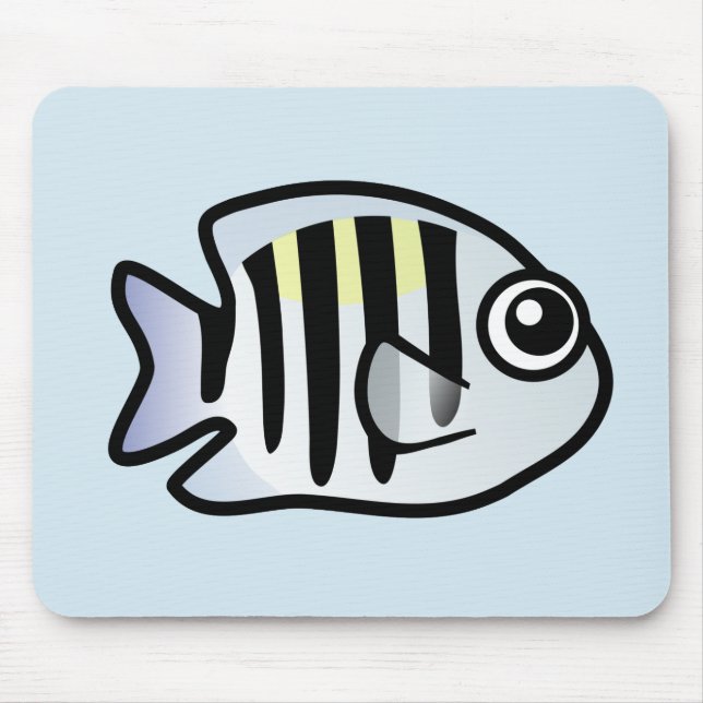 Niedlicher Sergeant Major Mousepad (Vorne)