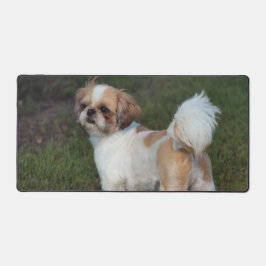Niedlicher Shih tzu Schreibtischunterlage