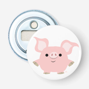 Niedlicher Shorty-Cartoon Pig-Taste Flaschenöffner
