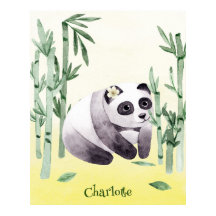 Niedlicher sitzender Panda