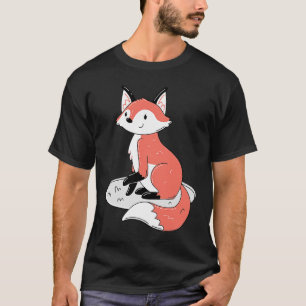 Niedlicher Sitzfuchs T-Shirt
