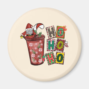 Niedlicher skandinavischer Weihnachtsmann Gnome - Magnet