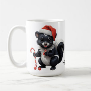 Niedlicher Skunk Cartoon Kaffeetasse