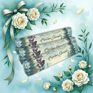 Niedlicher Skunk Cartoon Namensplakette