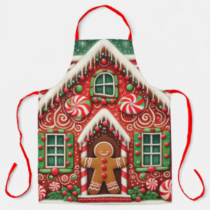Niedlicher, skurriler Lebkuchen Schürze