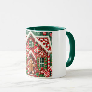 Niedlicher, skurriler Lebkuchen Tasse