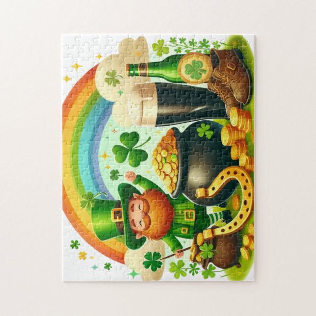 Niedlicher, skurriler St. Patrick's Day (Vertikal)