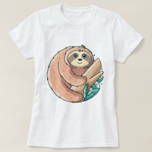 Niedlicher Sloth T - Shirt