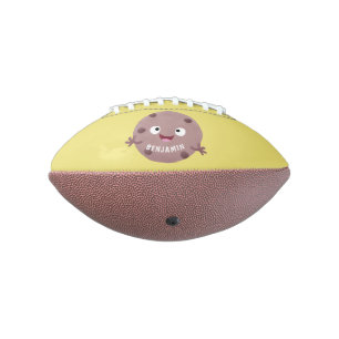 Niedlicher Smart-Schokolade-Chip-Cartoon Football