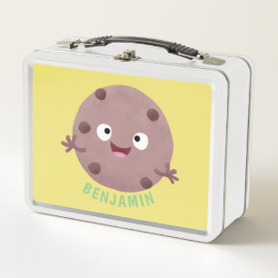 Niedlicher Smart-Schokolade-Chip-Cartoon Metall Brotdose