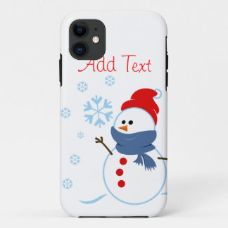 Niedlicher Snowman-Entwurf Case-Mate iPhone Hülle