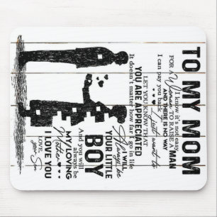 Niedlicher Sohn zu meiner Mama Geschenk   Lieblich Mousepad