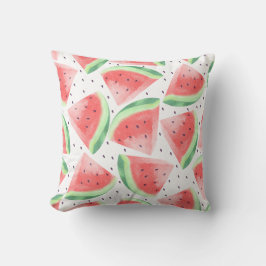 Niedlicher Sommer Kawaii Watercolor Kissen