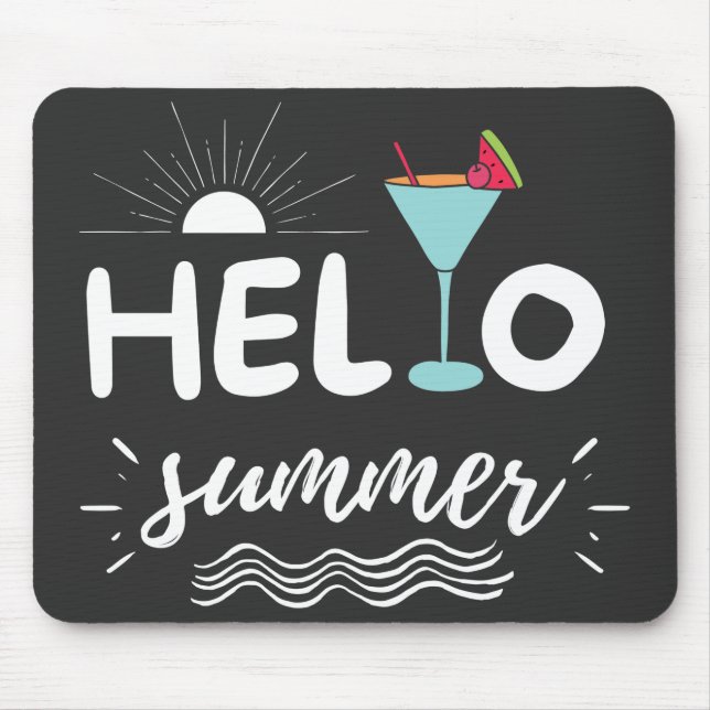 Niedlicher Sommer Mousepad (Vorne)