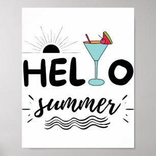 Niedlicher Sommer Poster