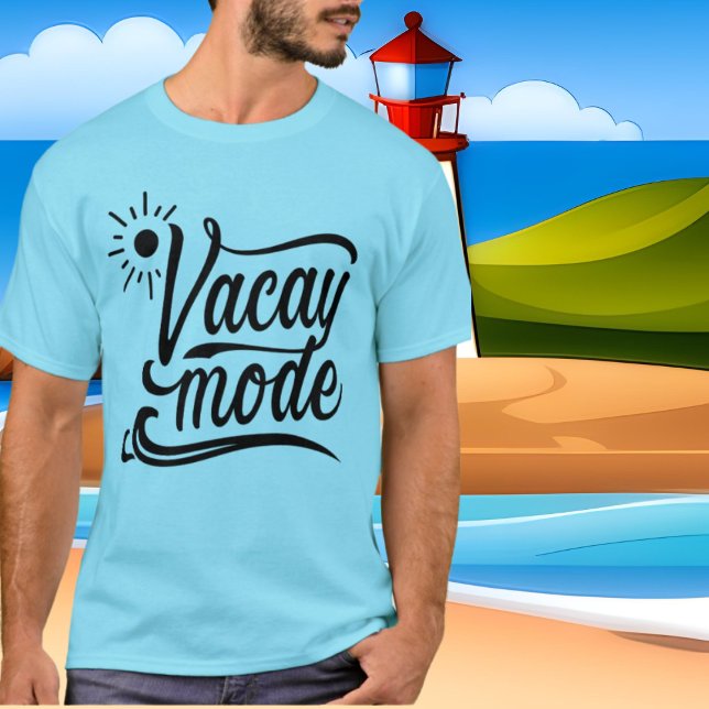 Niedlicher Sommer Vacay Mode T - Shirt (Von Creator hochgeladen)