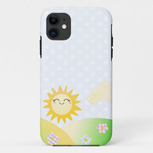 Niedlicher Sonne kawaii Cartoon Case-Mate iPhone Hülle