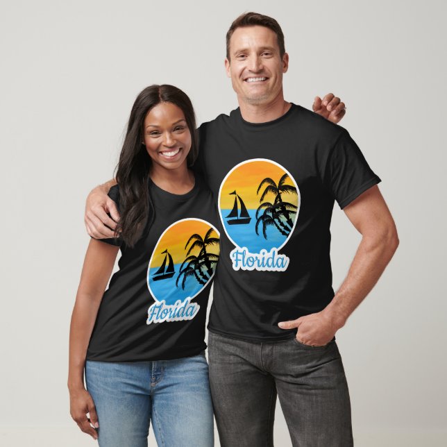 Niedlicher Sonnenuntergang in Florida T-Shirt (Unisex)