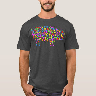 Niedlicher, sonniger Tag des Dottierschweins T-Shirt