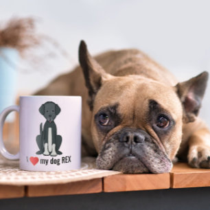 Niedlicher Spaß, den ich meinem Hund ganz nach Maß Kaffeetasse