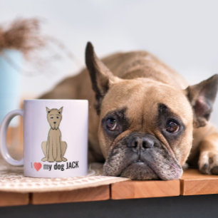 Niedlicher Spaß, den ich meinem Hund ganz nach Maß Kaffeetasse