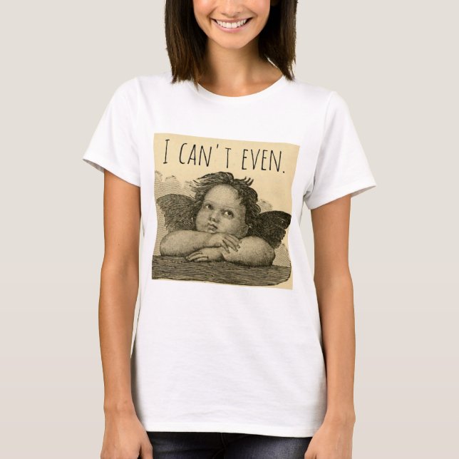 Niedlicher Spaß, den ich nicht einmal verärgern ka T-Shirt (Vorderseite)