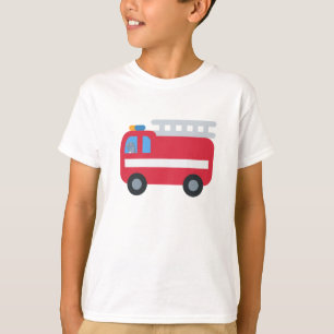 Niedlicher Spaß Dinosaurier treiben Motor zurück z T-Shirt