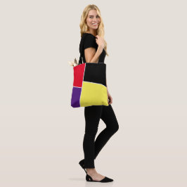 Niedlicher Spaß mit Lila und gelb Tasche
