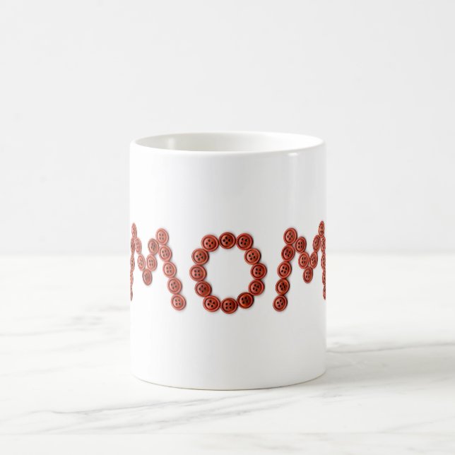 Niedlicher Spaß zum Muttertag Kaffeetasse (Mittel)