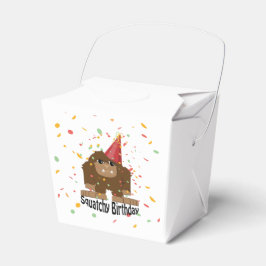 Niedlicher Squatchy Birthday Bigfoot Geschenkschachtel