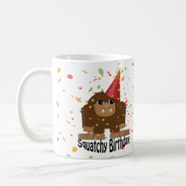 Niedlicher Squatchy Birthday Bigfoot Kaffeetasse