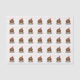 Niedlicher Squatchy Birthday Bigfoot Seidenpapier