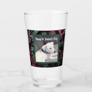 Niedlicher St. Patrick's Day Kleeblätter und Clove Glas