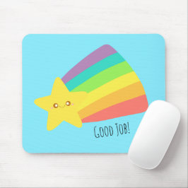 Niedlicher Star-Regenbogen Mousepad