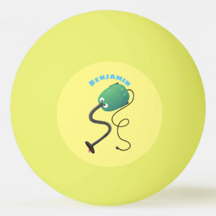 Niedlicher Staubsauger Cartoon Spaß Tischtennisball