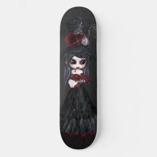 Niedlicher Steampunk Goth Skateboard