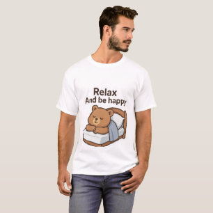 Niedlicher Sticker für Sleepy Bären T-Shirt