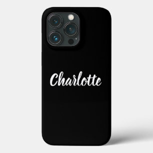 Niedlicher, stilvoller Schriftname Modernes schlic Case-Mate iPhone Hülle