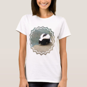 Niedlicher Stinktier-Damen-T - Shirt