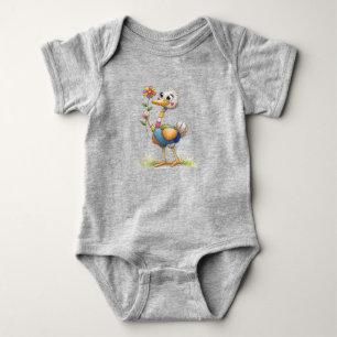 Niedlicher Strauß Baby Strampler