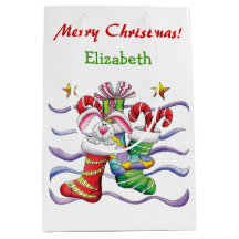 Niedlicher Strumpf Weihnachten Personalisiert