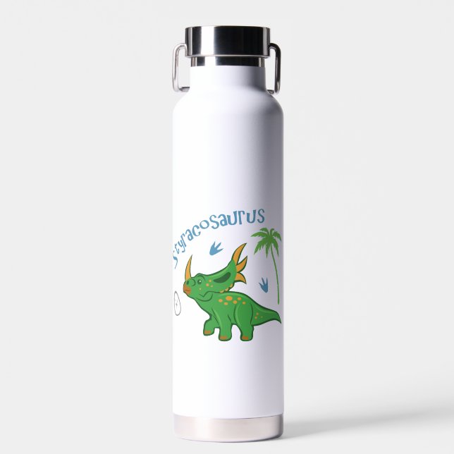 Niedlicher Styracosaurus Trinkflasche (Vorne)