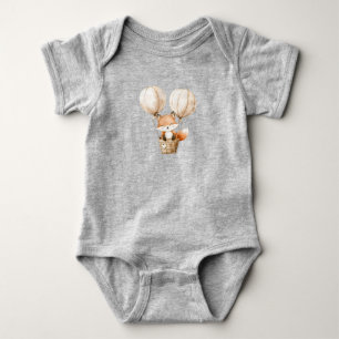 Niedlicher Summer Baby Fox Strampler